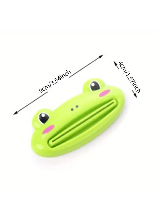 3 Pcs Cartoon Toothpaste Squeezer White Easy Use Portable Tube Dispenser Cute Animal Travel Home - Image 4