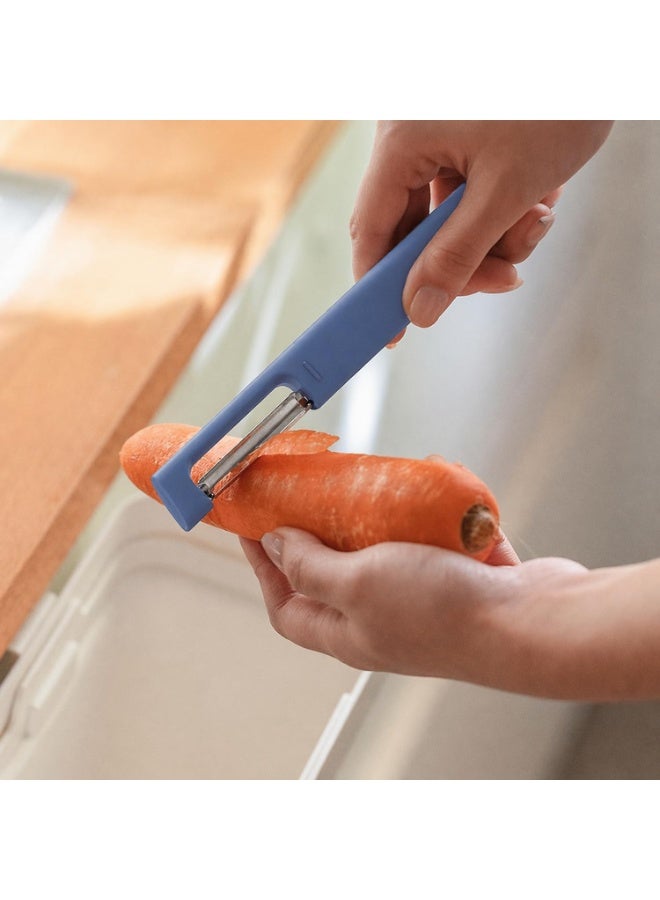 Professional Stainless Steel Vegetable & Fruit Peeler with Ergonomic Non-Slip Handle – Sharp Potato, Carrot, Cucumber & Apple Peeler for Everyday Kitchen Use - Image 1