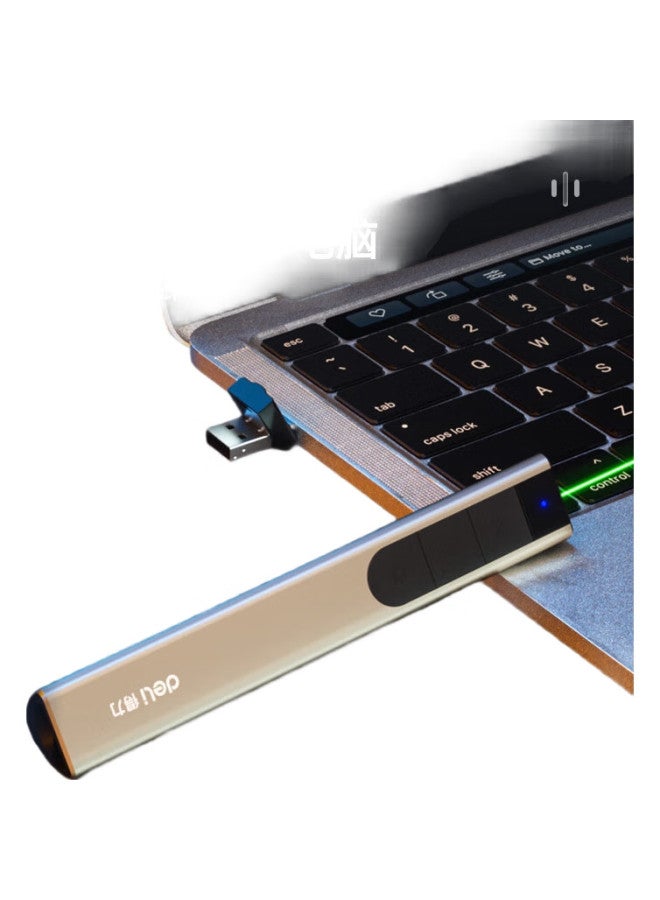 Deli Laser Pointer, Bright Green Light Page Turner, Large Conference Page Turner For Teachers, Ppt Page Turner, Large Lecture Laser Page Turner 2812 - Image 2