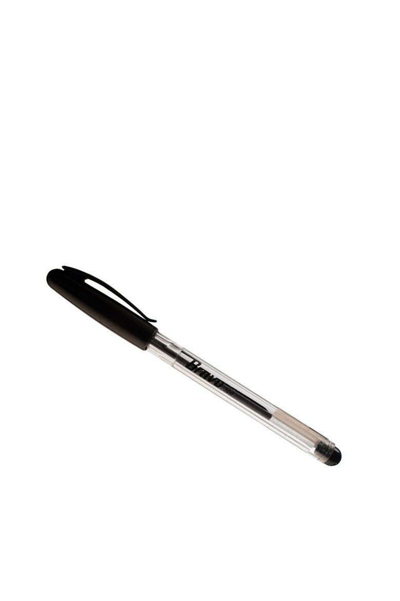 Bravo 300 BallPoint Pen - 0.7mm -  Pack of 10 Pens - Black - Image 2