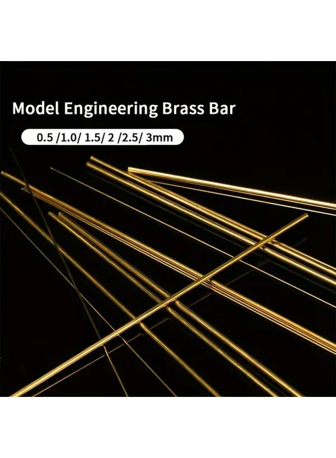 3 0mm Diameter 200mm Length Solid Brass Round Bar For Model Engineering - Image 5