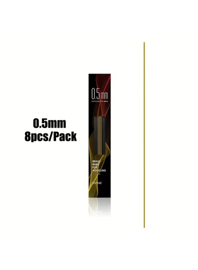 3 0mm Diameter 200mm Length Solid Brass Round Bar For Model Engineering - Image 2