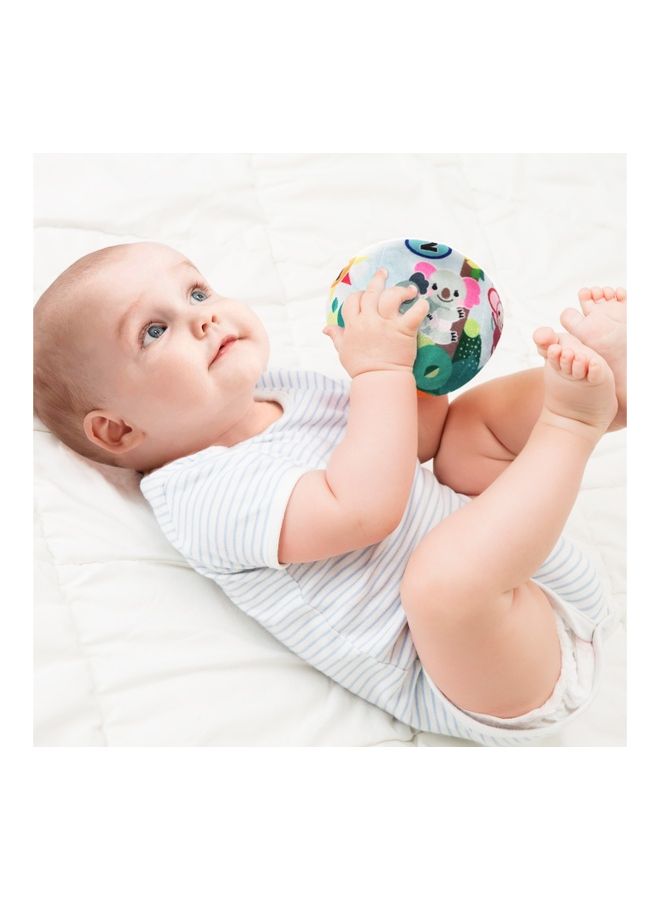 Moon Colorful Engaging Kids Toy Activity Soft Ball With Rattle, Loops-Numbers For Baby - Image 3