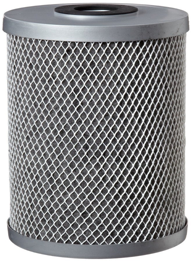 Pentek Pentair Pentek FloPlus-10BB Big Blue Carbon Water Filter, 10-Inch, Whole House Modified Molded Carbon Block Replacement Cartridge, 10" x 4.5", 0.5 Micron - Image 2