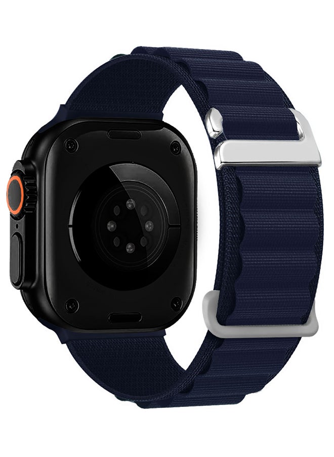 Generic Alpine Loop Band For Apple Watch Band 49mm/45mm/44mm/42mm Nylon Woven Sport Strap Compatible with iWatch Series Ultra2/Ultra/8/7/SE/6/5/4/3/2/1 Adjustable Strap  - Image 1