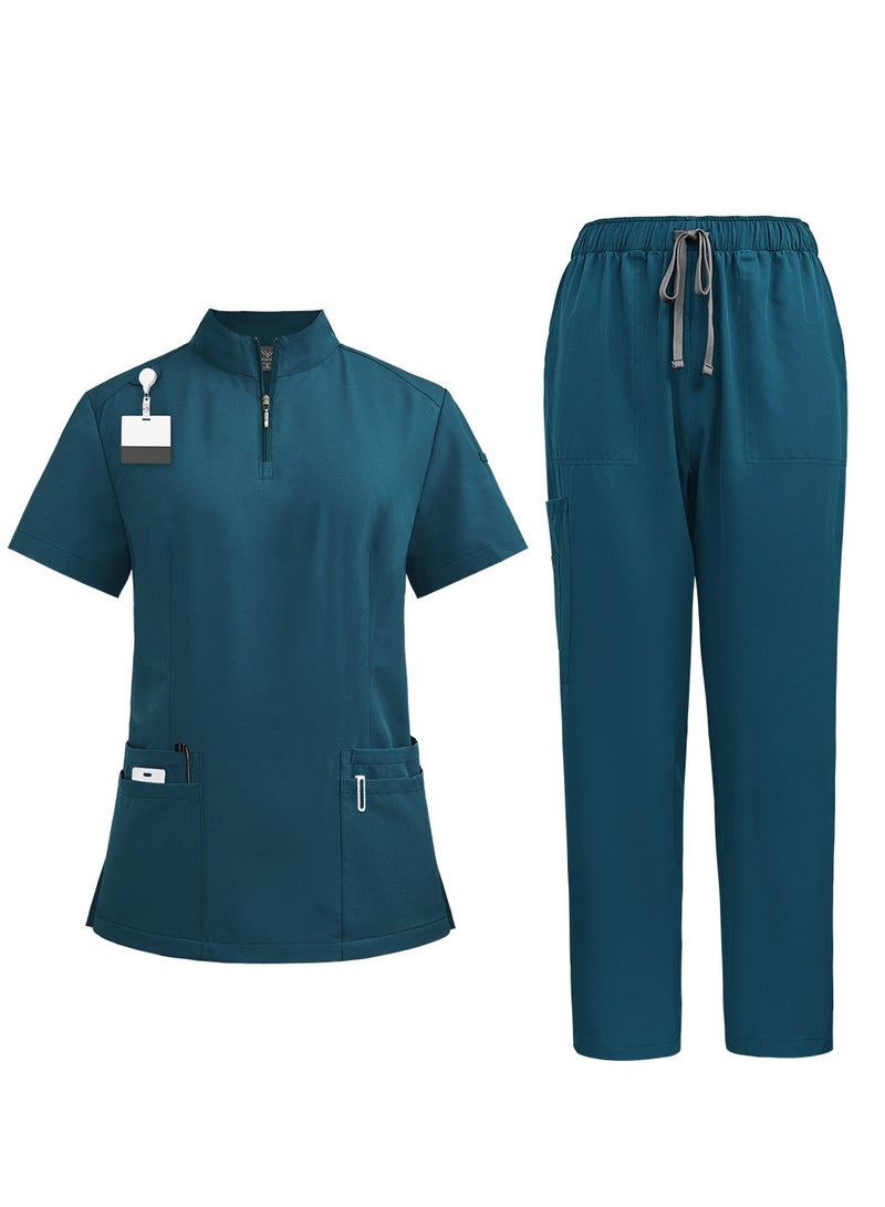 New elastic quick drying medical work clothes for dental doctors and nurses ﻿ - Image 1