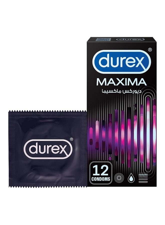 Durex Maxima Extra Thin Condoms 12 Pieces - Image 1