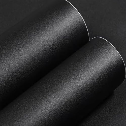 Yancorp 315x394 Matte Black Contact Paper Peel and Stick Wallpaper Removable Contact Paper for Bedroom Kitchen Cabinest SelfAdhesive Drawer Stick and Peel Countertop - Image 3