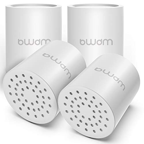 BWDM 15 Stage Shower Filter Cartridge,High output Universal replacement filter cartridge, Remove Chlorine Heavy Metals and Other Sediments, VitaminC Water Softener Reduces Dry Itchy Skin Dandruff BWDM(4X) - Image 1