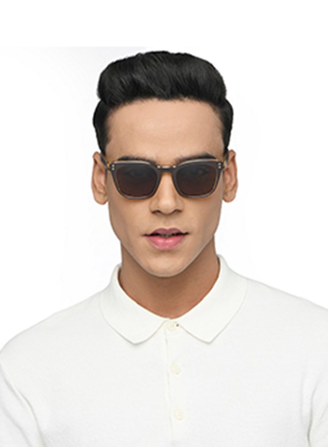 VINCENT CHASE Unisex Full Rim Square Classics Branded Latest And Stylish Sunglasses Polarized And 100% UV Protected Unisex Large VC S16745 - Image 3
