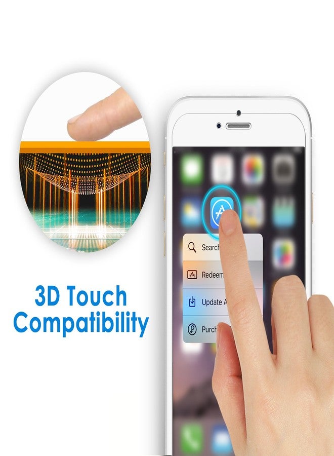 JETech Screen Protector for iPhone 8 Plus and iPhone 7 Plus, 5.5-Inch, Tempered Glass Film, 3-Pack - Image 5