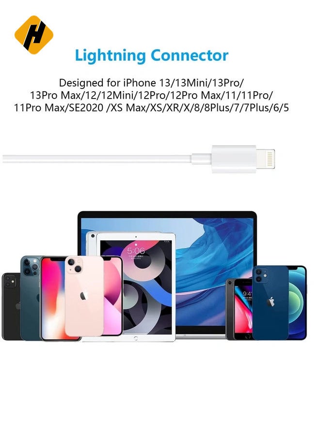 HuHa - Lightning Headphone Wired for iPhone 13 [Apple MFi Certified] Built-in Microphone & Volume Control, in-Ear Stereo Headset Compatible with iPhone 13 Mini/SE/12 Pro/12Pro Max/11/X/8 7-All iOS System - Image 1