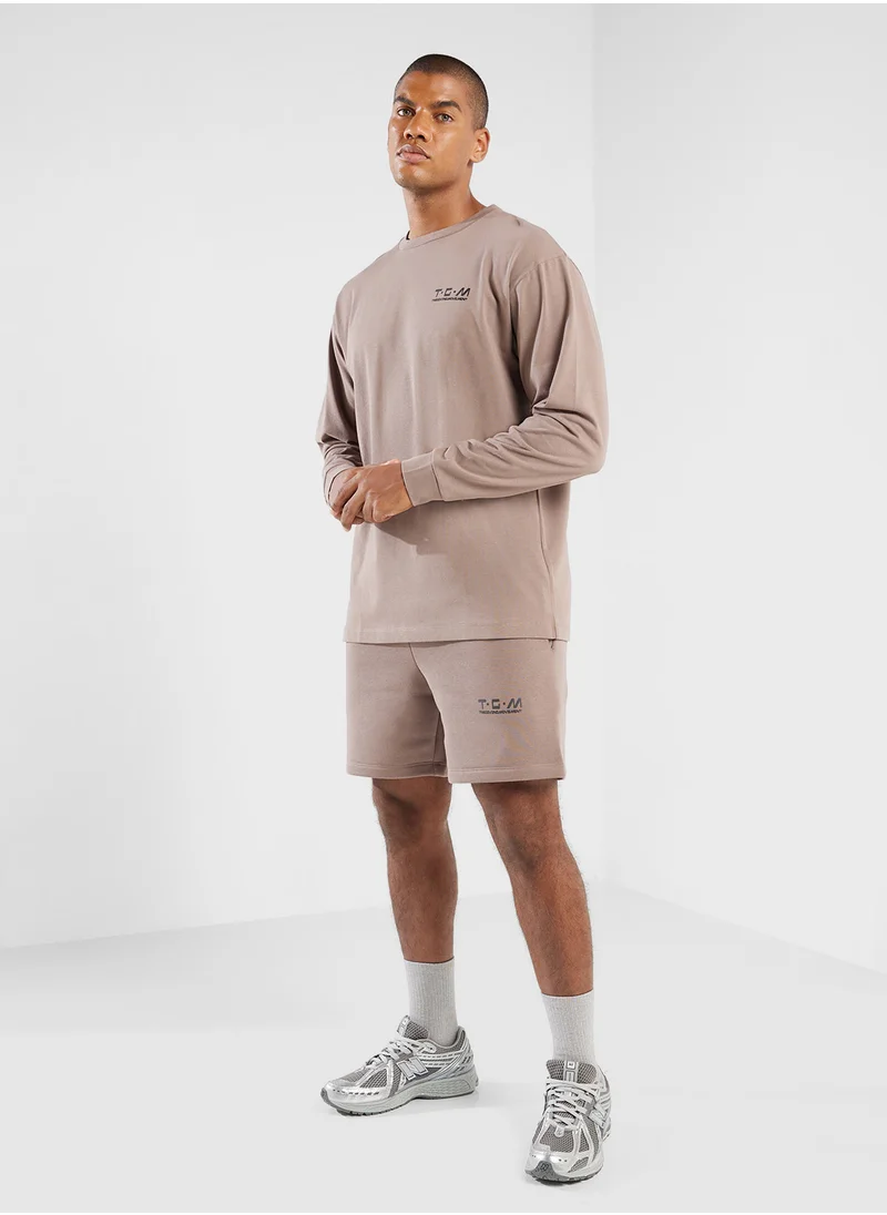 The Giving Movement Regular Fit Globe Printed T-Shirt