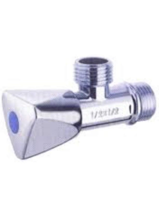 Silver Angle Valve Chrome