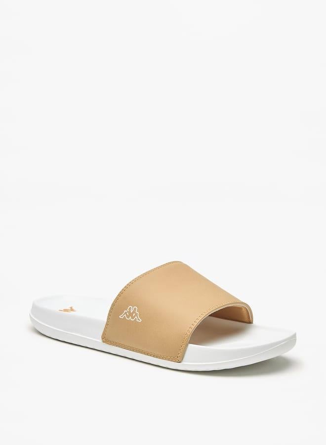 Kappa Mens Logo Detail Slides With Cushioning - Image 1