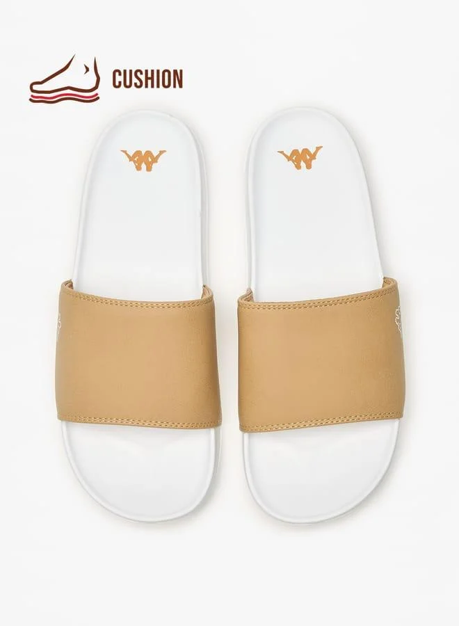 كابا شبشب رجالي بتفاصيل شعار مع توسيد