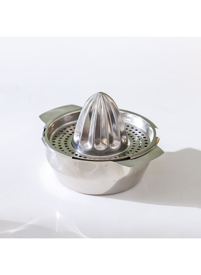 DANUBE HOME Chef's Delight Stainless Steel Lemon Squeezer – Durable Citrus Juicer for Fresh Lemon, Lime, Orange Extraction, Easy to Use & Clean, Perfect Kitchen Tool for Home & Professional Use - L16.7xW12.2xH5Cm  - Image 1