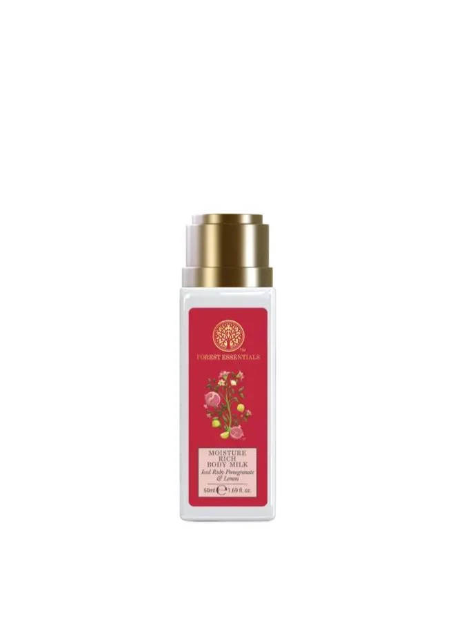 Forest Essentials Rich Body Milk Iced Ruby Pomegranate & Lemon