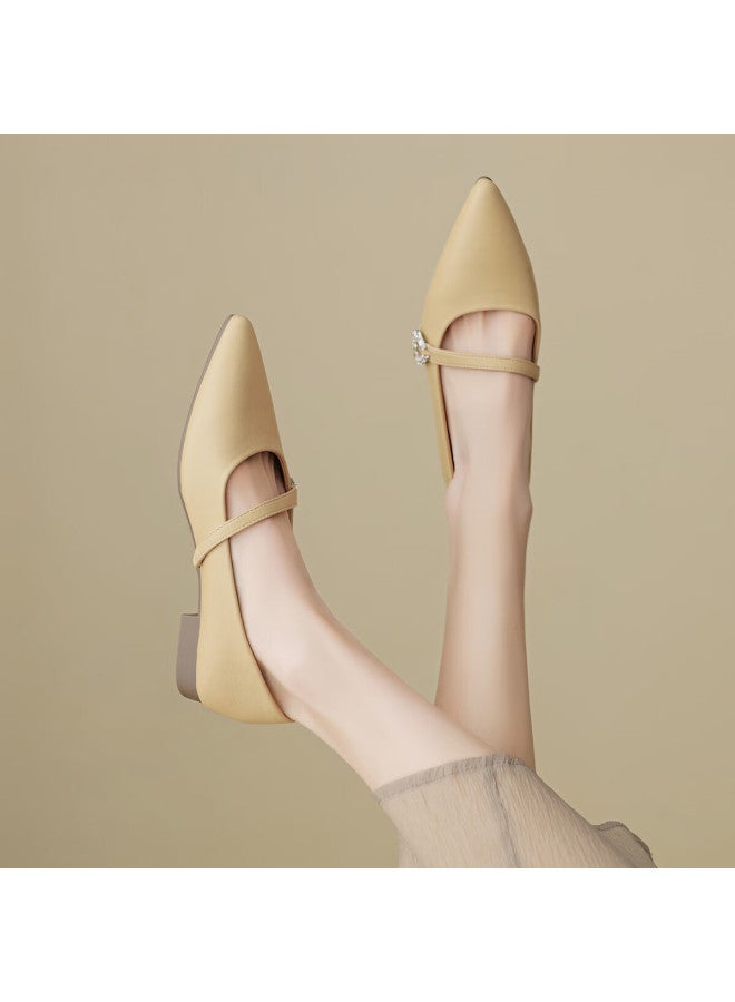 dme Demana "autumn Shine" 25th Anniversary Crystal Mary Jane Shoes Lightweight Comfortable Women's Flats - Image 4