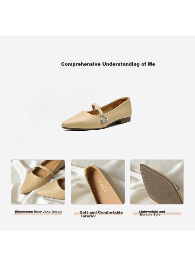 dme Demana "autumn Shine" 25th Anniversary Crystal Mary Jane Shoes Lightweight Comfortable Women's Flats - Image 5