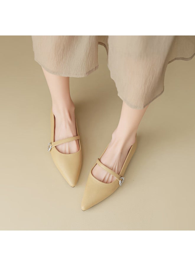 dme Demana "autumn Shine" 25th Anniversary Crystal Mary Jane Shoes Lightweight Comfortable Women's Flats - Image 2