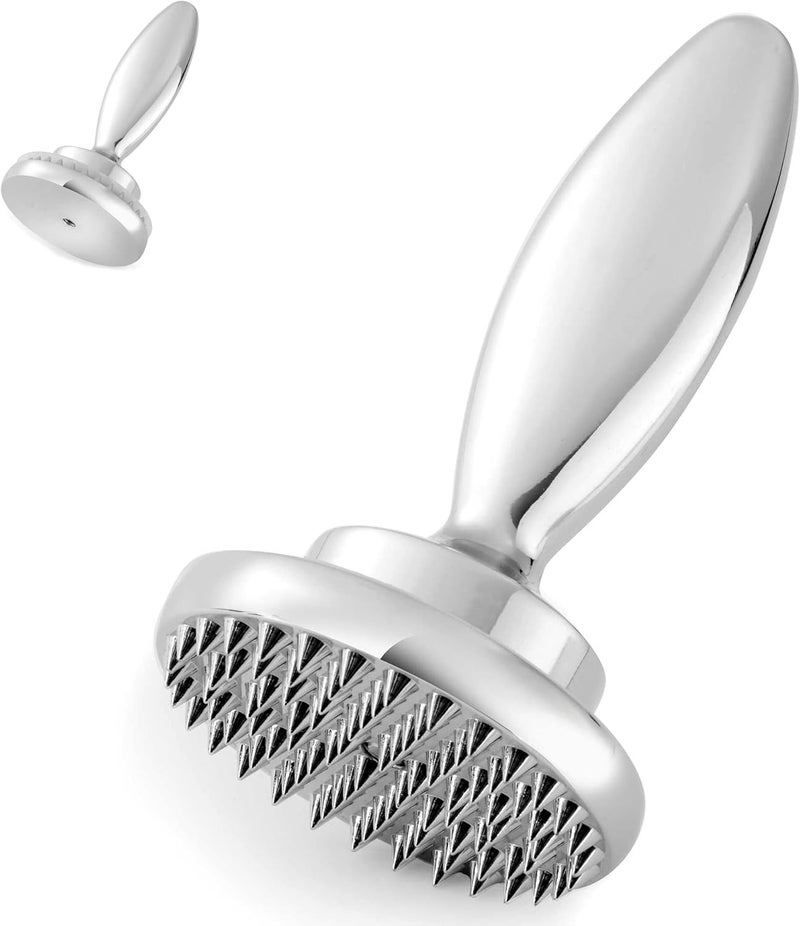 HiCook Reversible Meat Tenderizer and Pounder Dual Sided Meat Tenderizer Mallet Marinating Prep Tool - Image 1