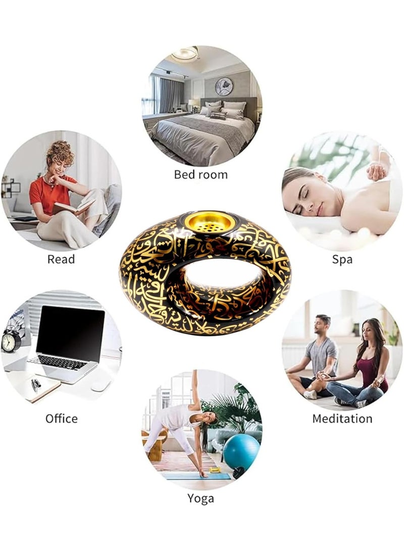 بخور مبخرة جديدة، حامل بخور من الفحم، مبخرة راتنج اللبان لتعطير المنزل، ديكور المنزل - Image 3