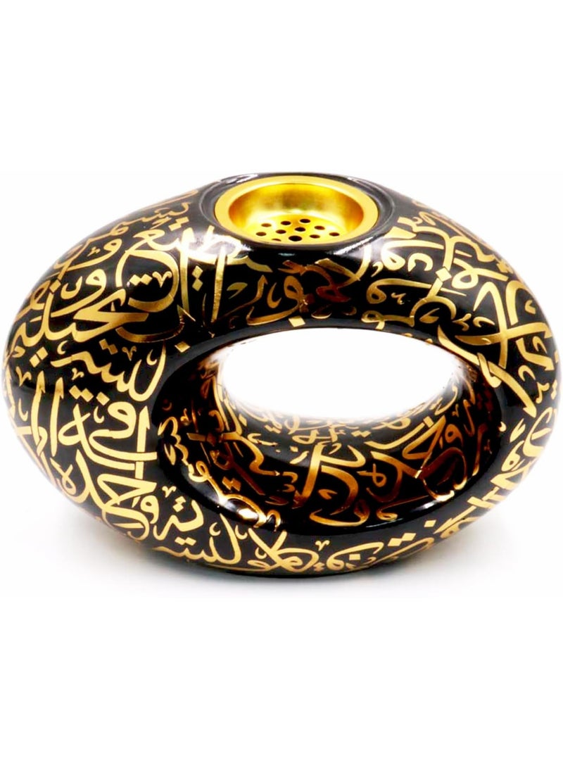 بخور مبخرة جديدة، حامل بخور من الفحم، مبخرة راتنج اللبان لتعطير المنزل، ديكور المنزل - Image 1