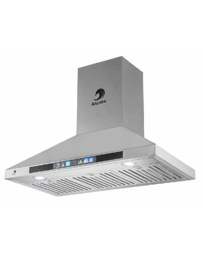Balura T-shaped hood - 90 cm - 3 speeds - silver - BR9027 - Image 1