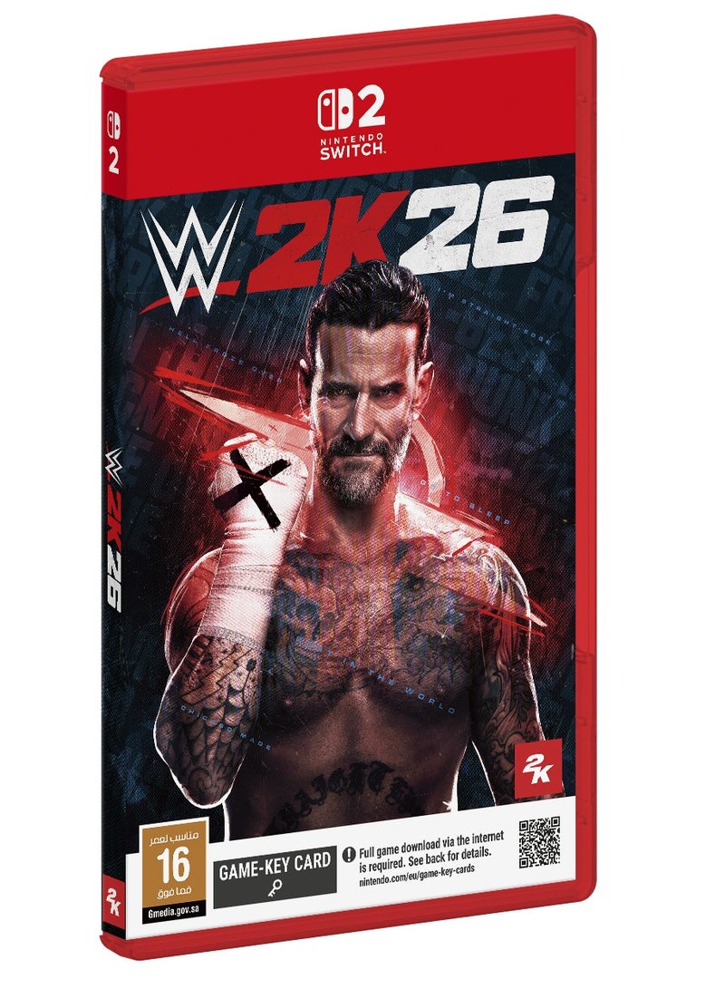 2K WWE 2K26 NS2 Game Key Card - nintendo_switch - Image 2