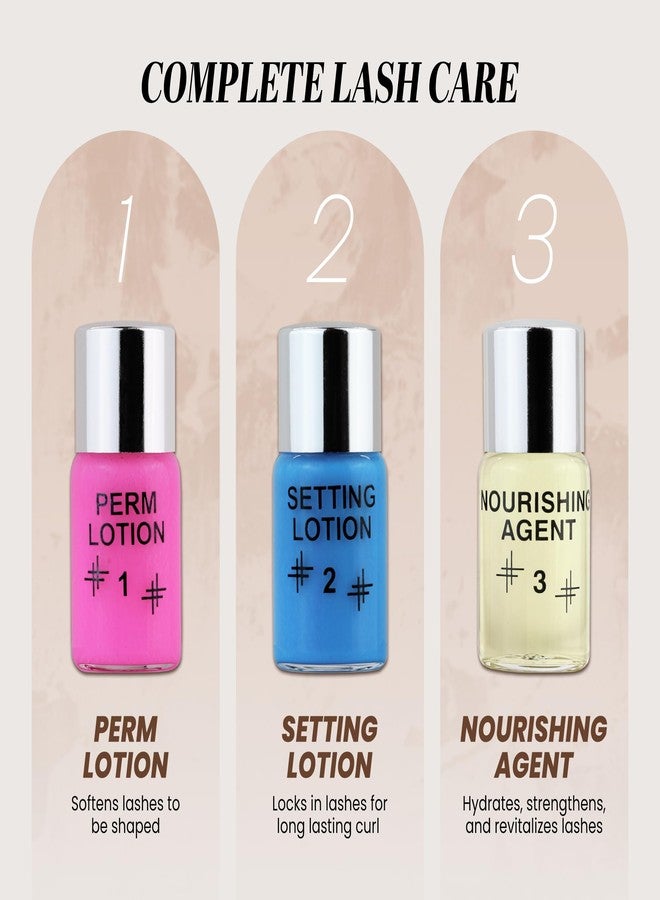 Beauticom Dolly's Lash Beauticom Lift Eyelash Wave Lotion Perm Kit - for Professional Curling, Perming, Lifting - Image 3