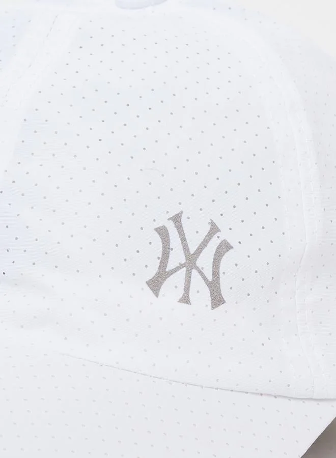 ستايلي White Letter Printed Baseball Cap