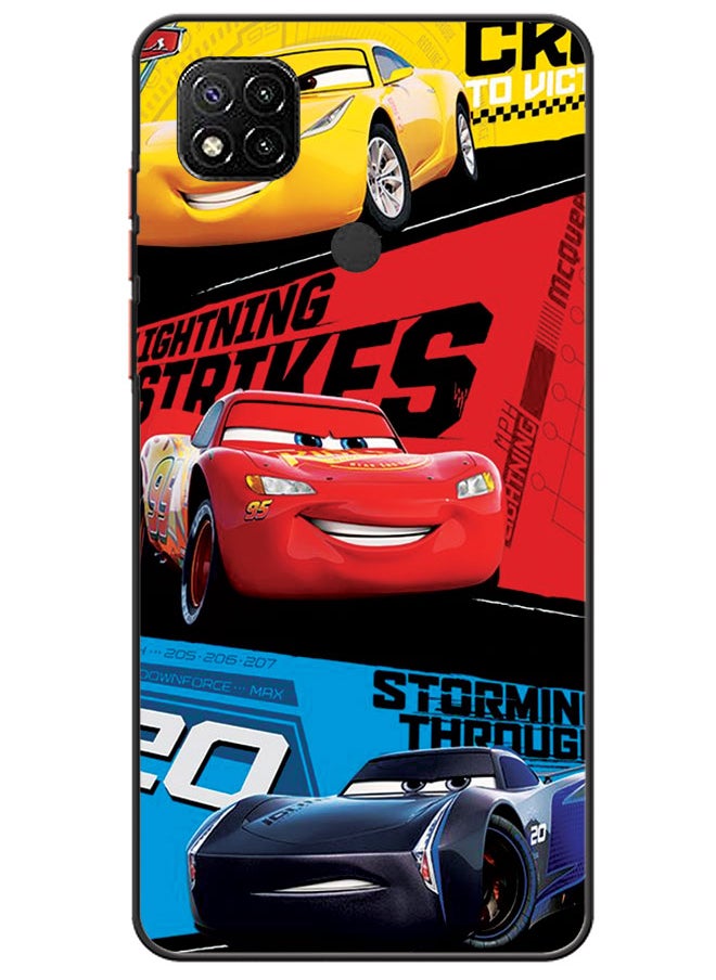 EYE CATCH Protective Case Cover For Xiaomi Redmi 9C Cars  - Image 1
