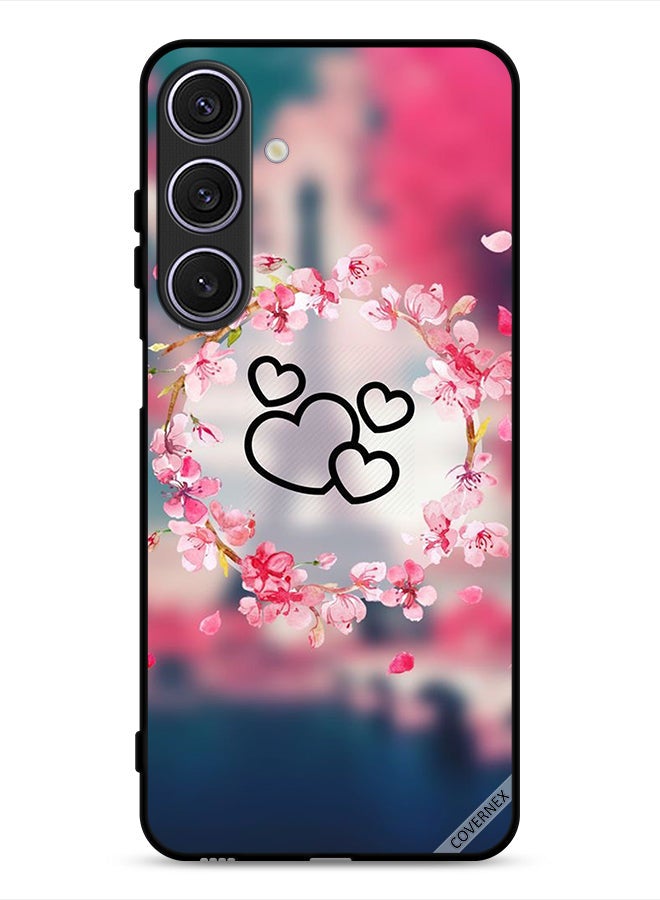 Covernex Samsung Galaxy A26 Protective Case Cover Hearts Art Clip - Image 1