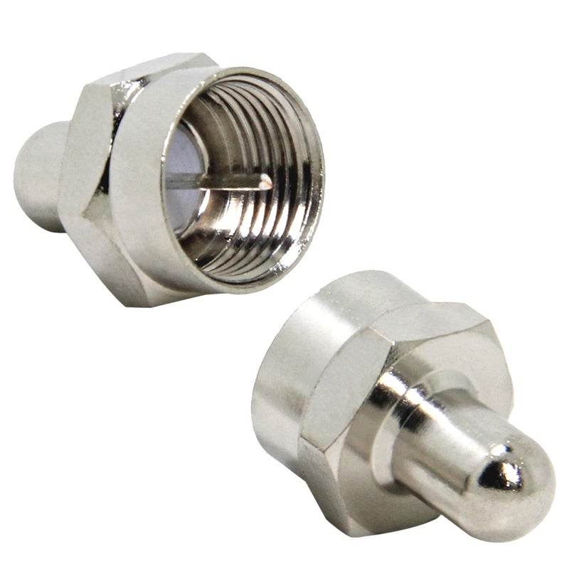 RFAdapter Coax Cable Caps, F Type 75 Ohm Terminator, 5 Pack, Coax Terminator Caps for Unused Ports on Splitter, AMP, Coaxial Cable, Antenna - Image 2