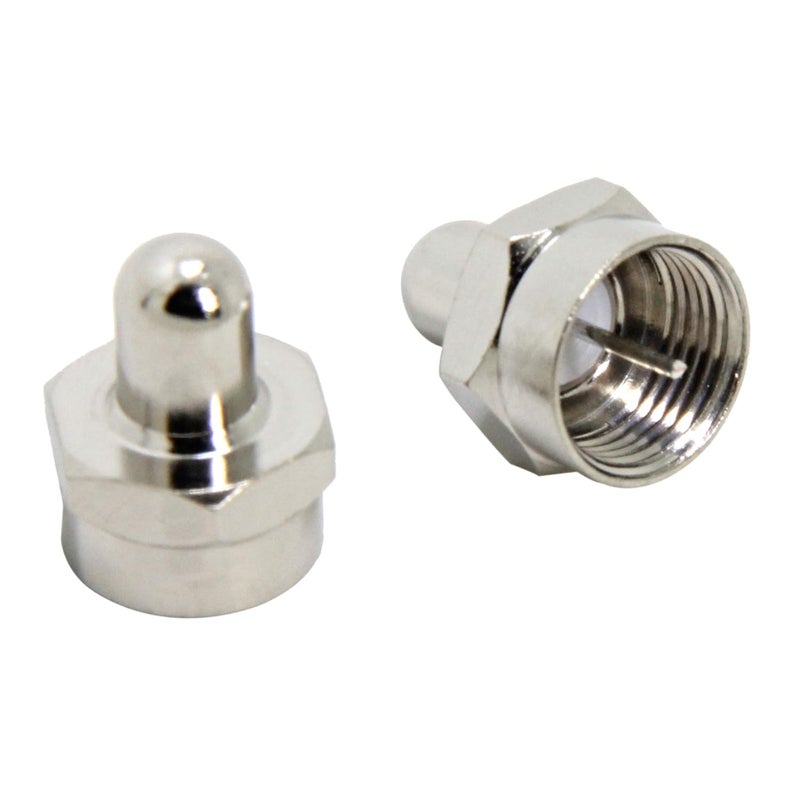 RFAdapter Coax Cable Caps, F Type 75 Ohm Terminator, 5 Pack, Coax Terminator Caps for Unused Ports on Splitter, AMP, Coaxial Cable, Antenna - Image 3