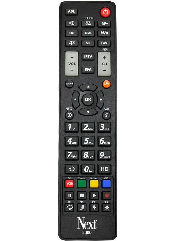 Next Satellite Remote 2000 Hd Machina 