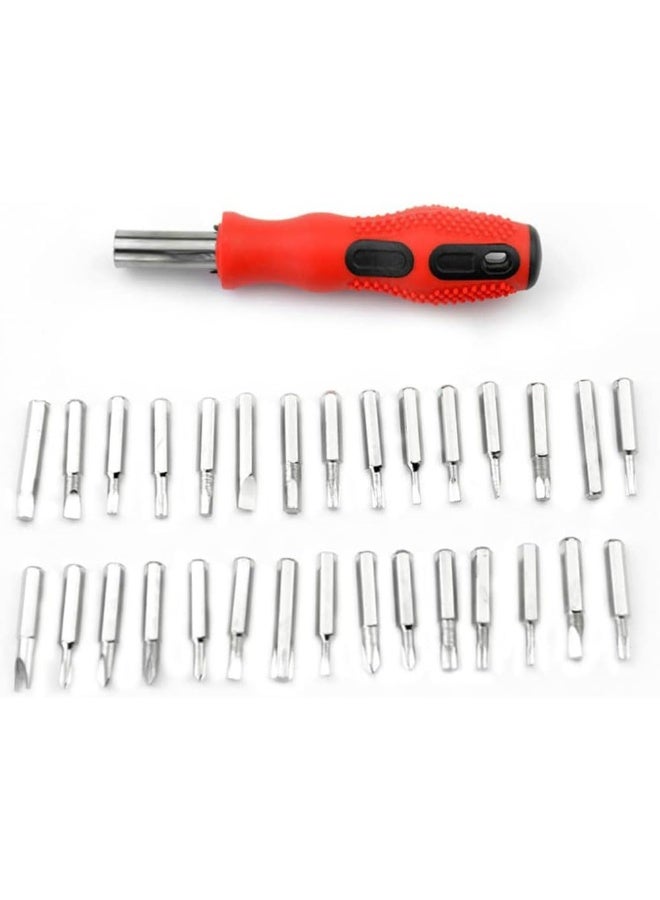 JZS Screwdriver Kit 31-in-1 Precision Screwdriver Multi Screwdriver Screw Driver Repair Tools Tool Kit Magnetic Manual Screwdriver - Image 3