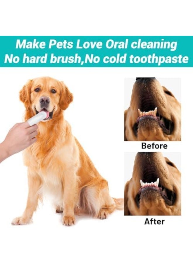 Coodipet Coodipet Pet Dental Finger Wipes For Dogs & Cats Reducing Plaque & Freshens Breath, Pack Of 50 - Image 2