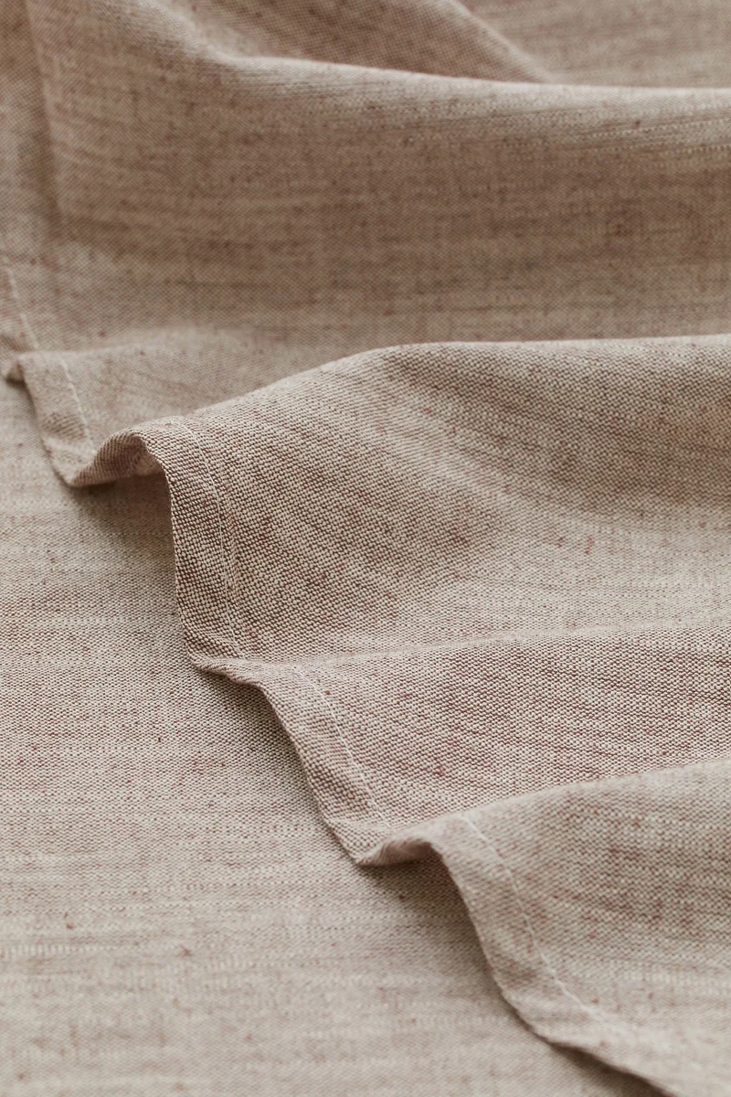 H&M Round Linen-Blend Tablecloth