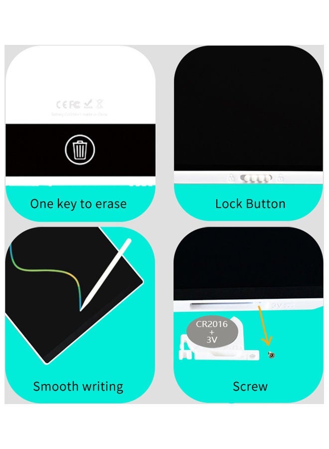 NIBEMINENT LCD Writing Tablet With 2 Stylus 28.70x1.10x19.50cm - Image 4