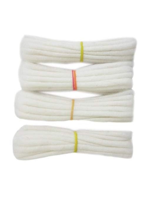 BSD Organics BSD Organics Wicks of Pure Cotton Lamp ThreadPhool battivilakku thiri 5 Bundles  - Image 2