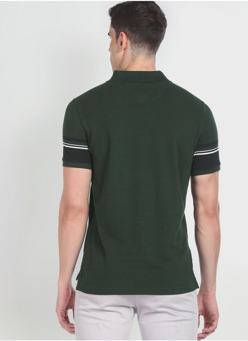 Arrow - Striped Regular Fit Polo - Image 1