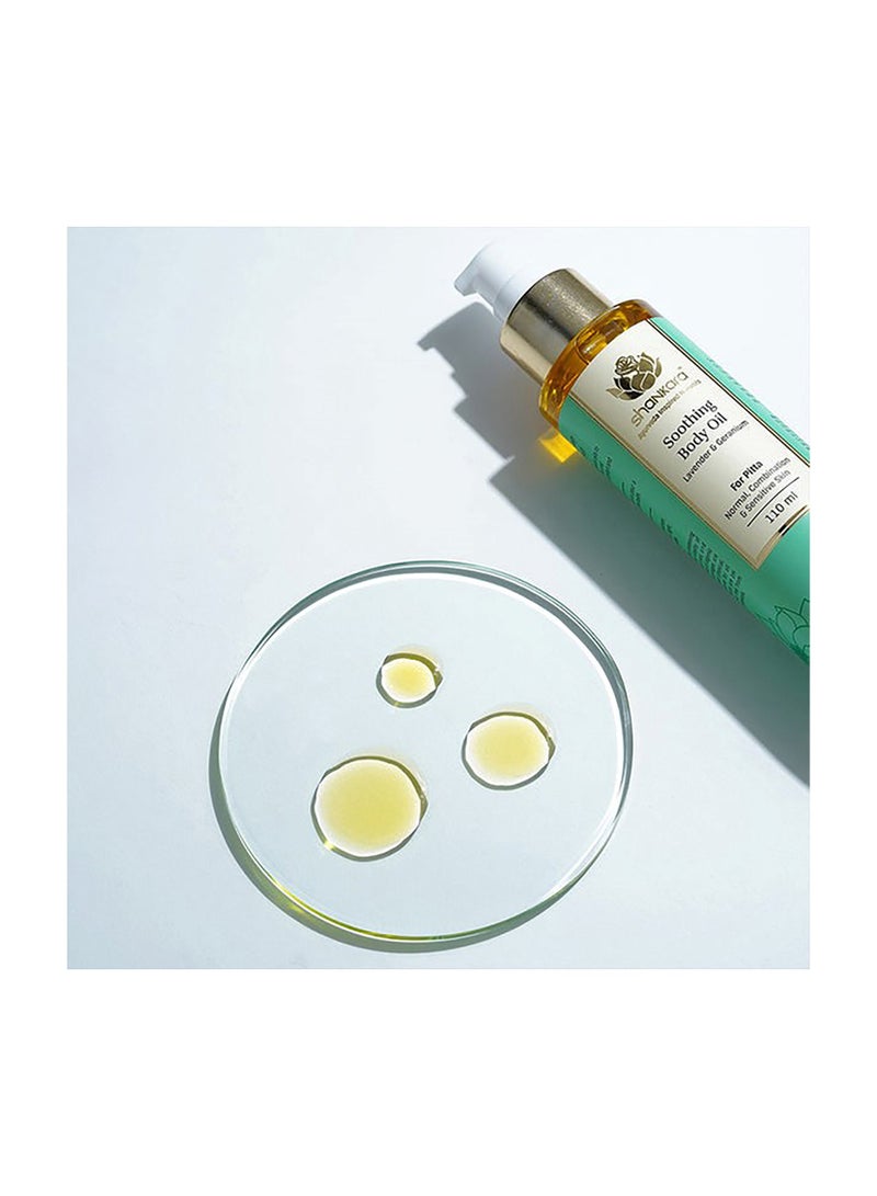 Shankara Soothing Body Oil 100ml | Hydrating & Relaxing Massage Oil with Calendula & Lavender Extracts - Image 5