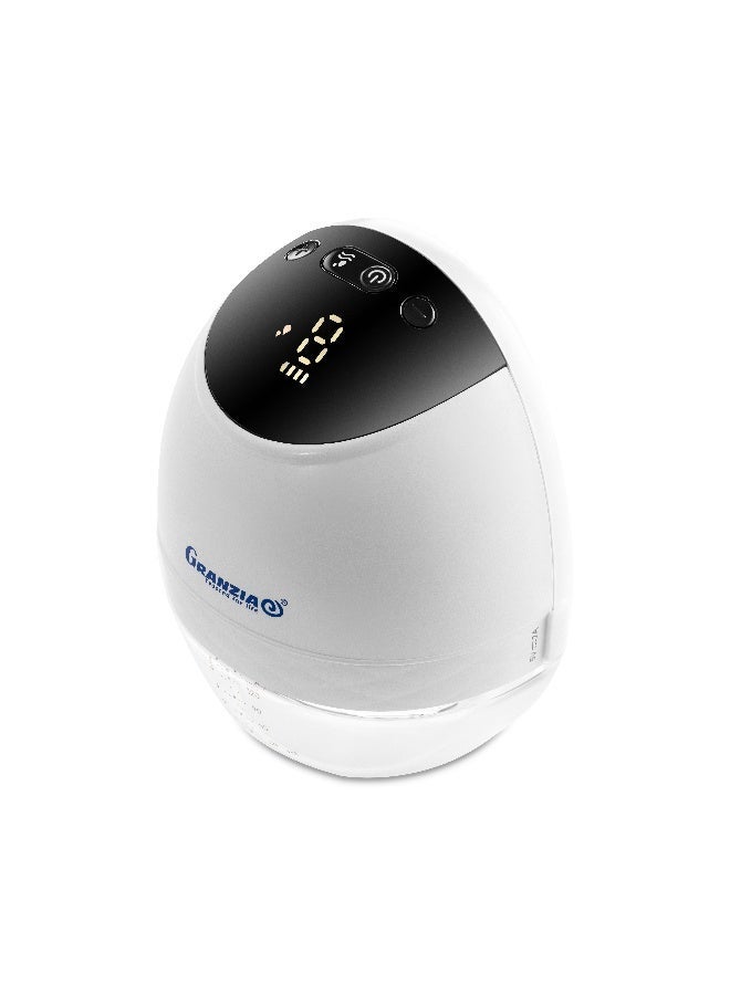 Granzia Sutiafeed Wearable Electric Breast Pump – Hands-Free, Low-Noise, Pain-Free Milk Pump with LCD Display – 3 Modes & 9 Levels – USB Rechargeable – BPA-Free – 3 Shield Sizes – Portable & Ergonomic - Image 1