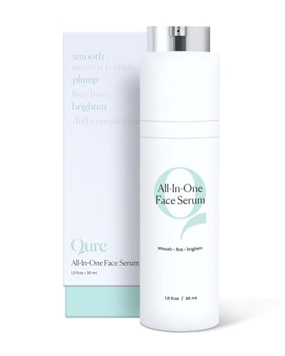 Qure All In One Hyaluronic Acid Serum for Face Facial Serum With Niacinamides Retinol Lactic Mandelic Acid Bakuchiol Peptides Vitamin C Formulated For Fine Lines Wrinkles - Image 1