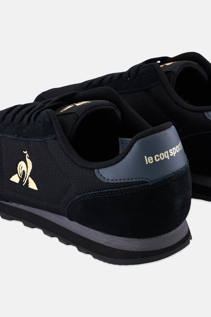 le coq sportif Men Lace Up Casual Shoes, Black  - Image 4