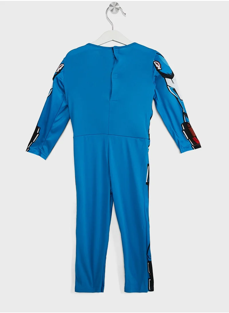 اتش اند ام Kids Captain America Fancy Dress Costume