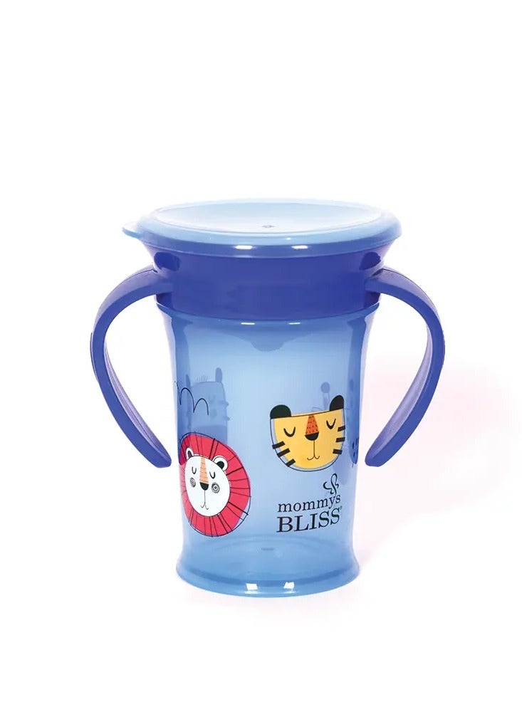 Mommy's Bliss Magic Cup For Babies & Toddlers – Spill-Proof Sippy Cup With 360° Drinking Edge, Bpa-Free, Easy Grip Handles, 6+ Months (8 Oz) - Image 1