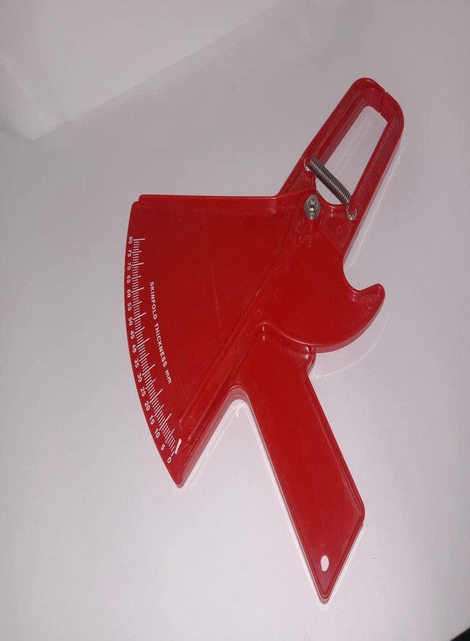 FLOVEIN SKIN FOLD CALIPER (TO MEASURE BODY FAT) (RED) - Image 1